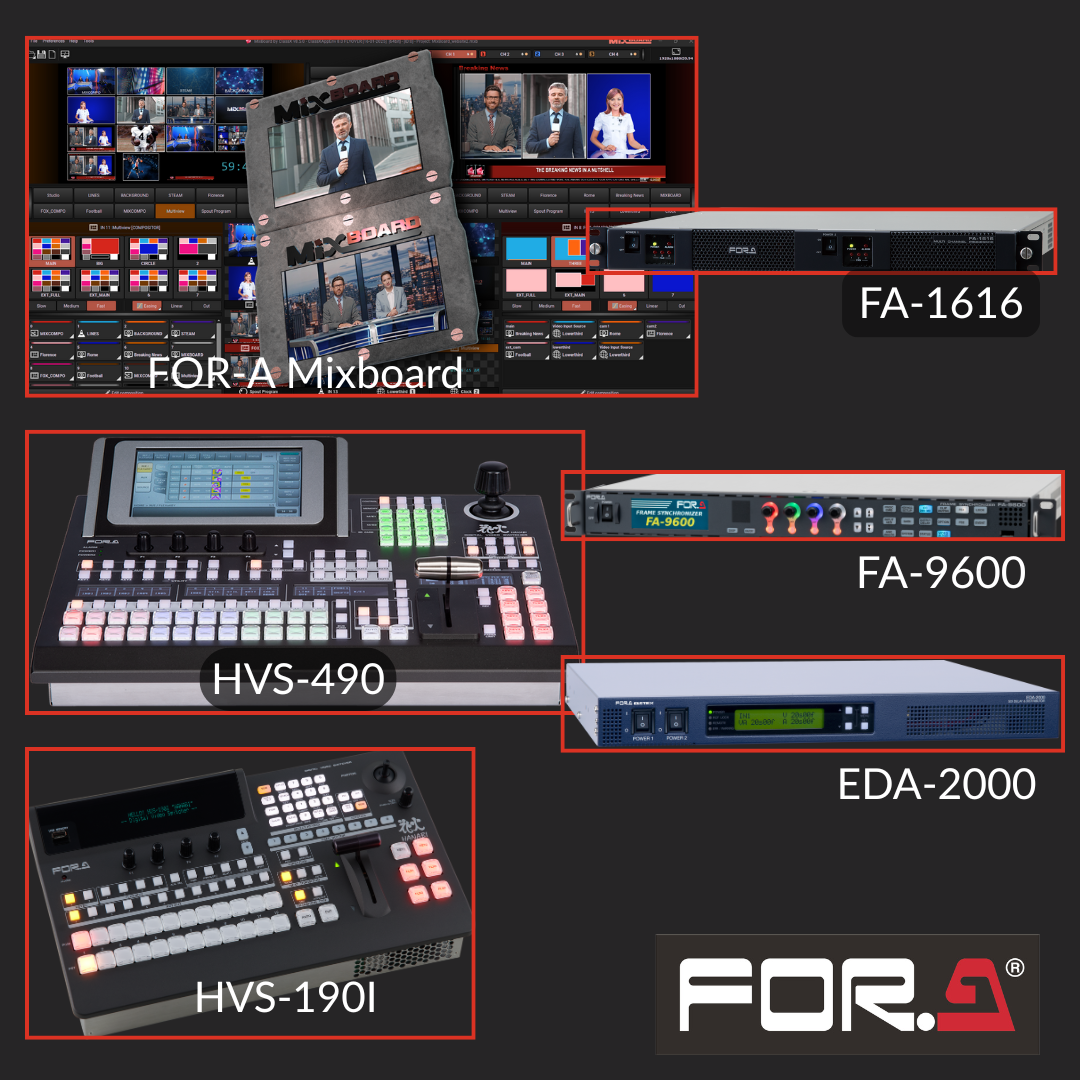 FOR-A at Telemundo 2025